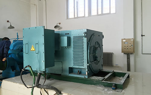西宁某水电站工程主水泵使用我公司高压电机
